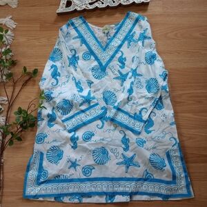 🍒 Palm Harbour women's plus size top tunic size 1X 🍒🌿